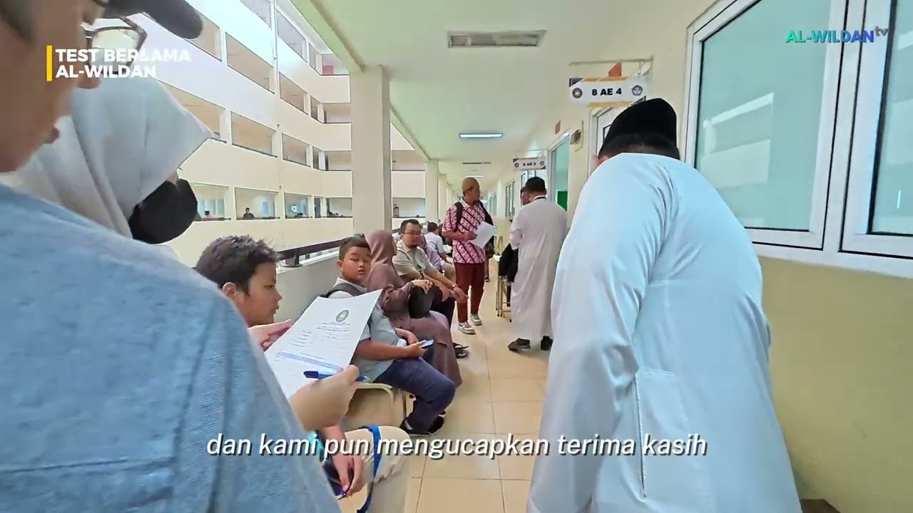 Sambutan Wakil Presiden Direktur AL-WILDAN ISLAMIC SCHOOL di acara Test Bersama AL-WILDAN 2025