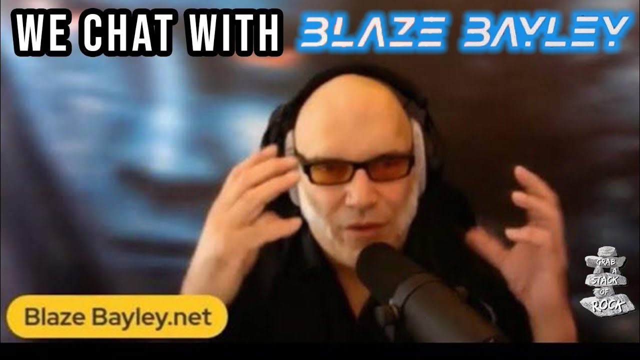 The Best BLAZE BAYLEY Interview You've Ever Seen, on 50 Years of Iron Maiden!