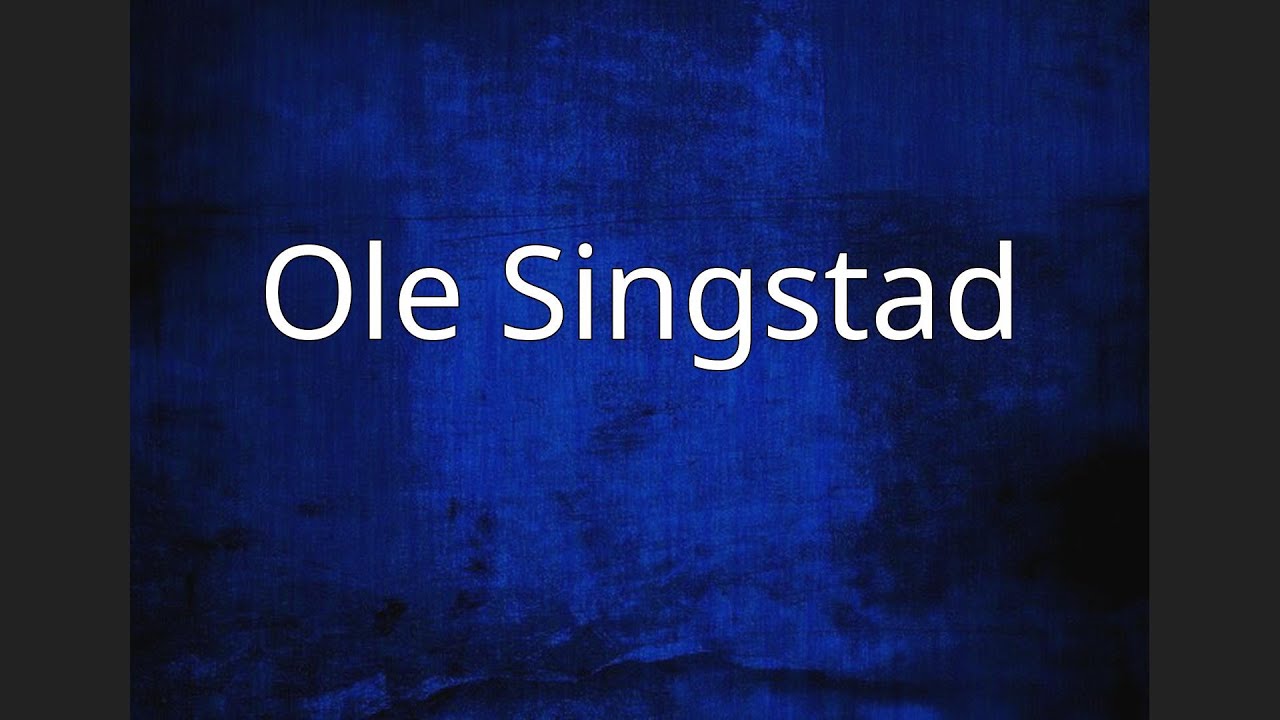 Ole Singstad