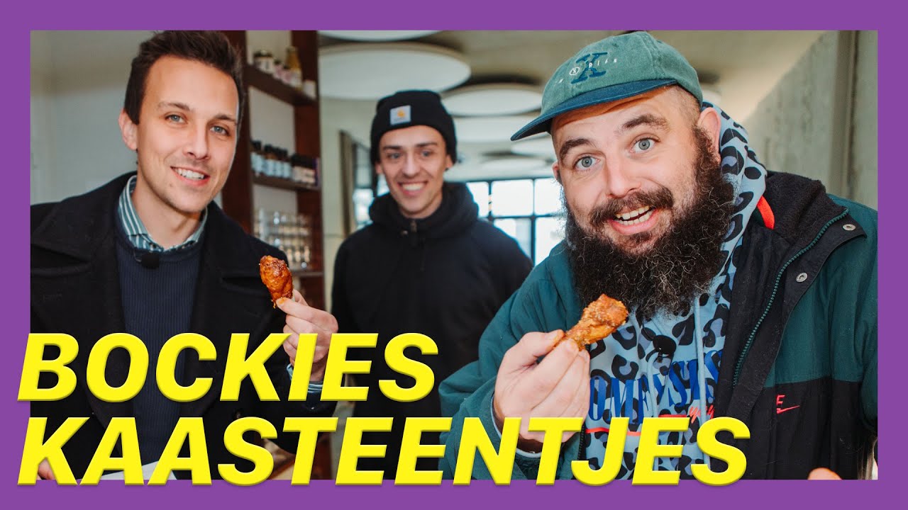BOCKIES KAASTEENTJES: MIJN EIGEN FRITUURSNACK TESTEN MET MIJN ACCOUNTANT