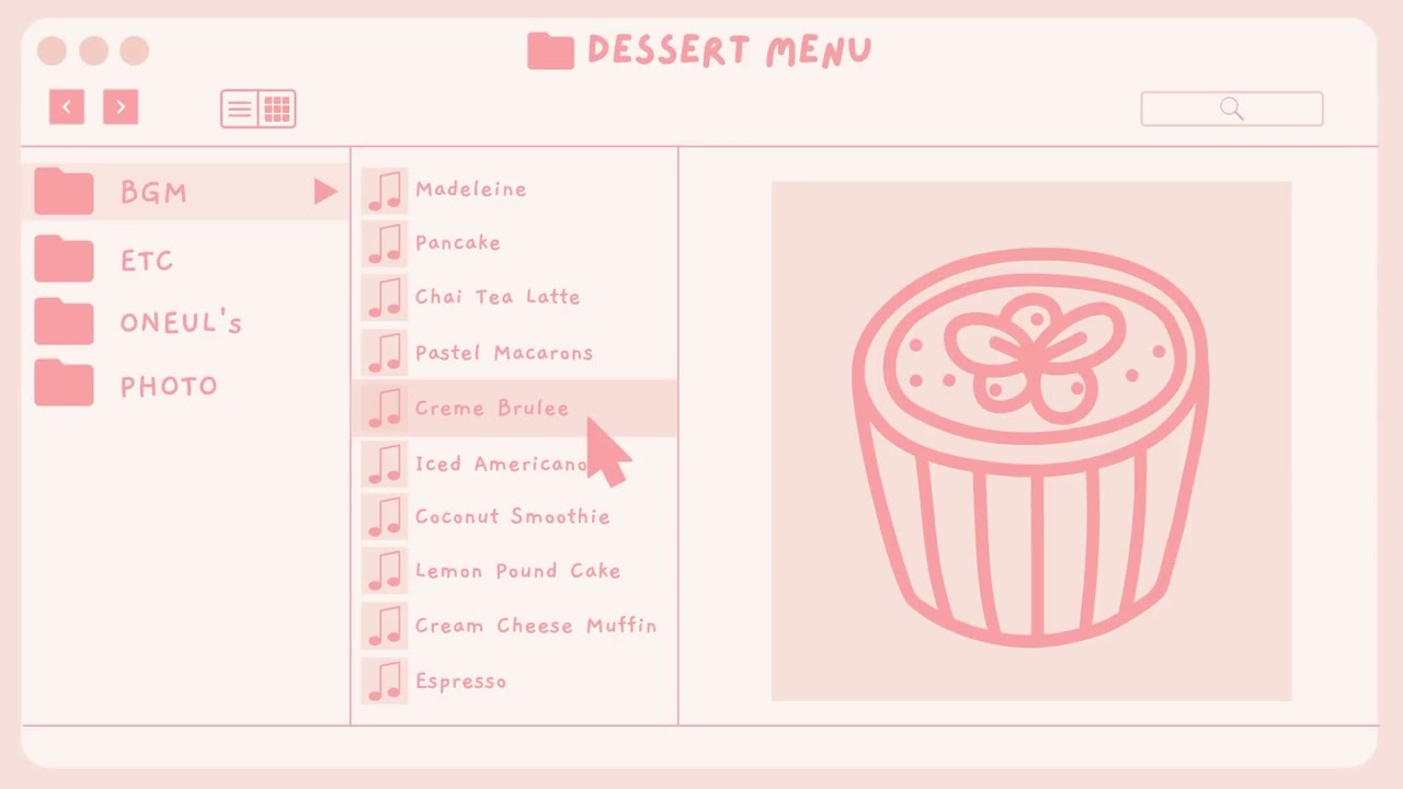 Lets' Desserts  Cute and Sweet Music - Study Music