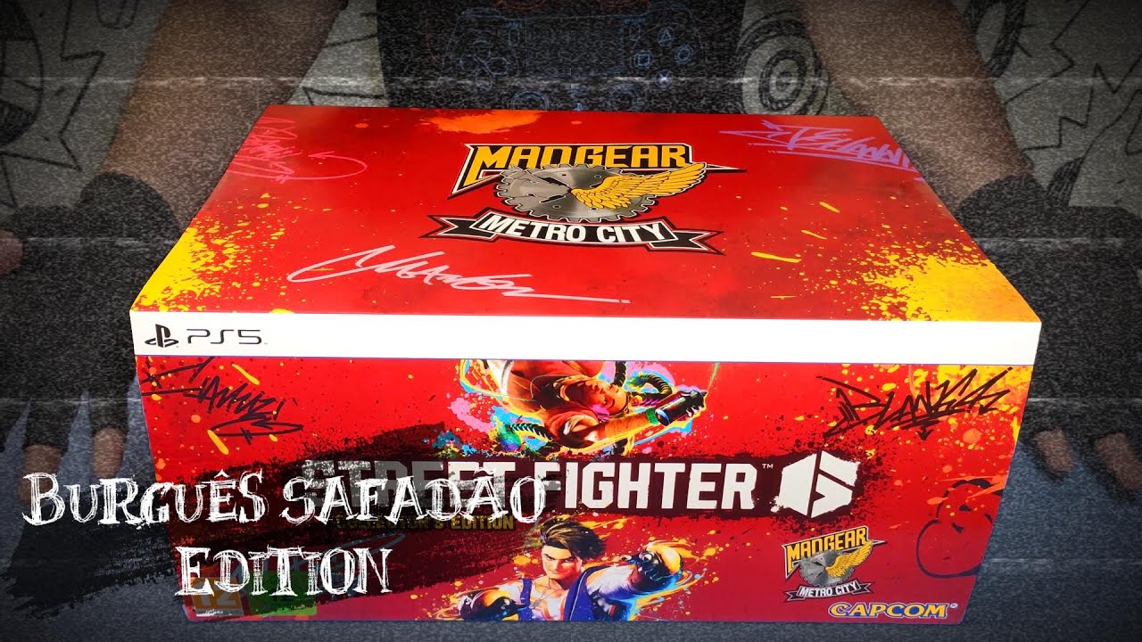 [Unboxing] Street Fighter 6 Collector's Edition [PS5][PT-BR]