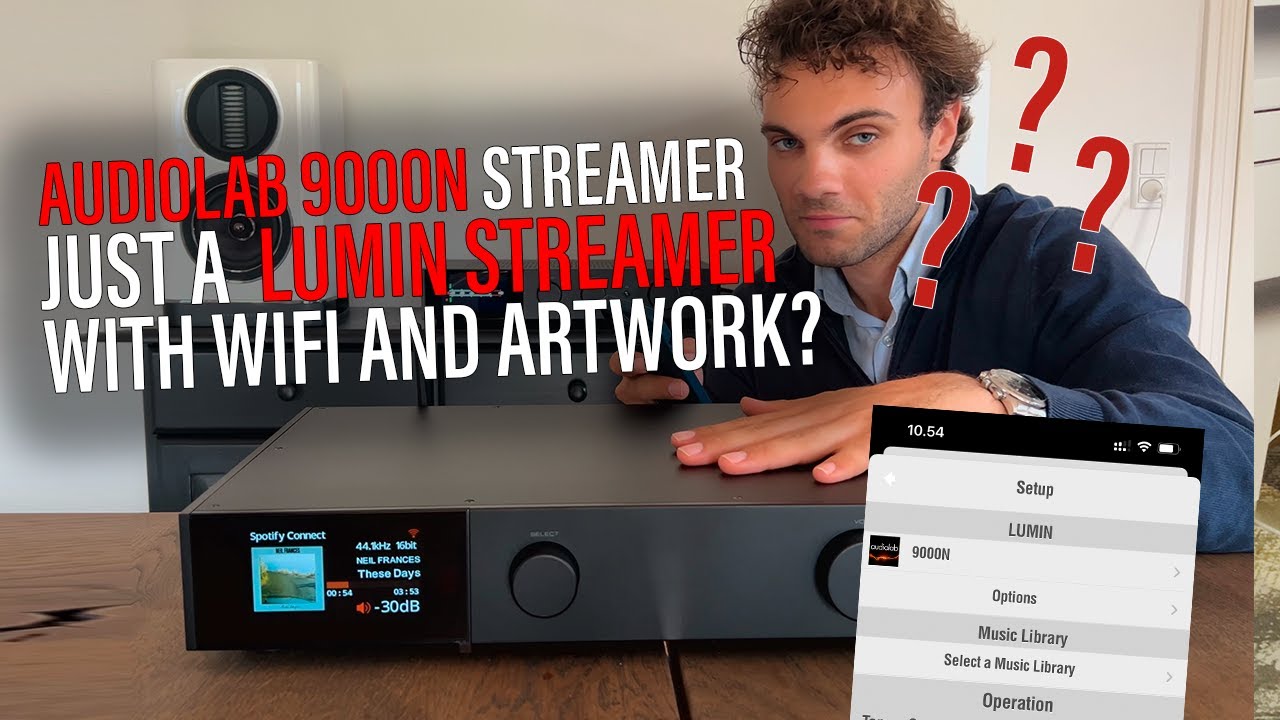 Стример Audiolab 9000N на базе LUMIN — руководство по распаковке и настройке!