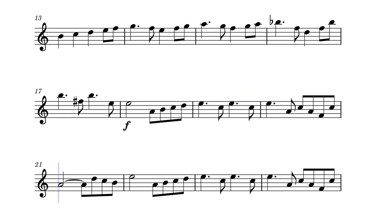 El Lago de los Cisnes partitura para Saxofón Alto🎷