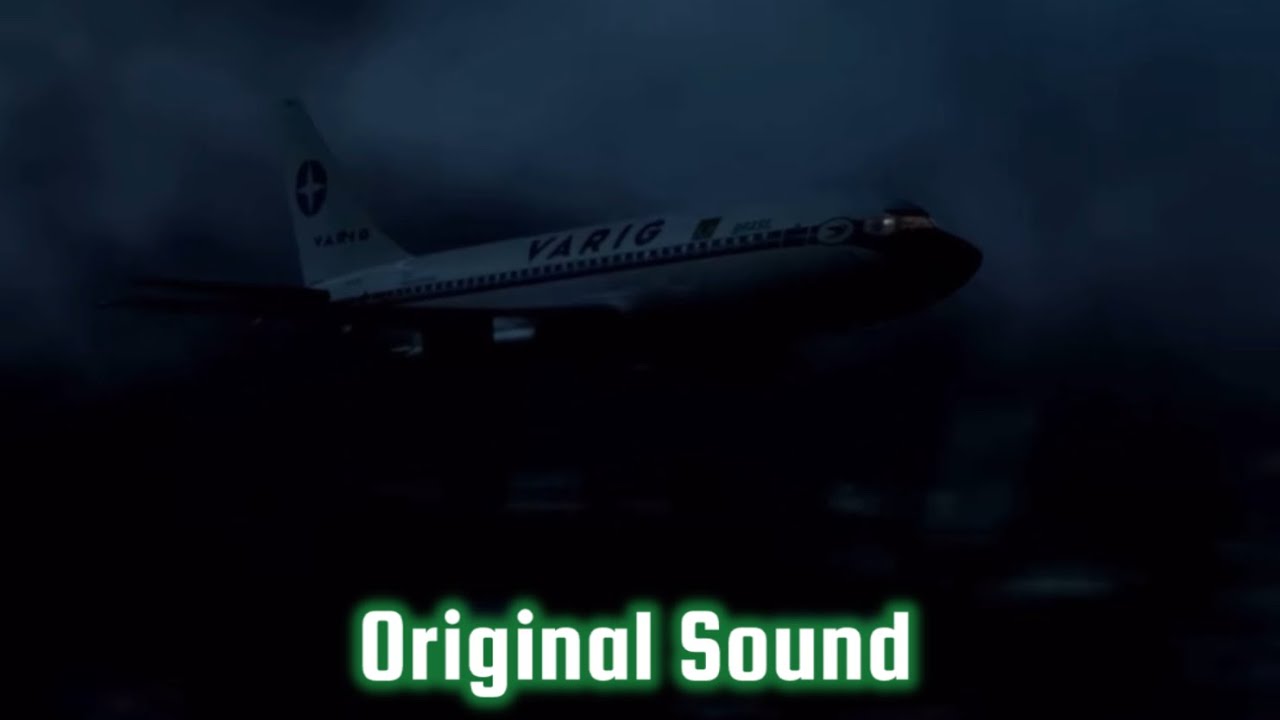 Varig Flight 254 - Crash Animation (Original Sound)