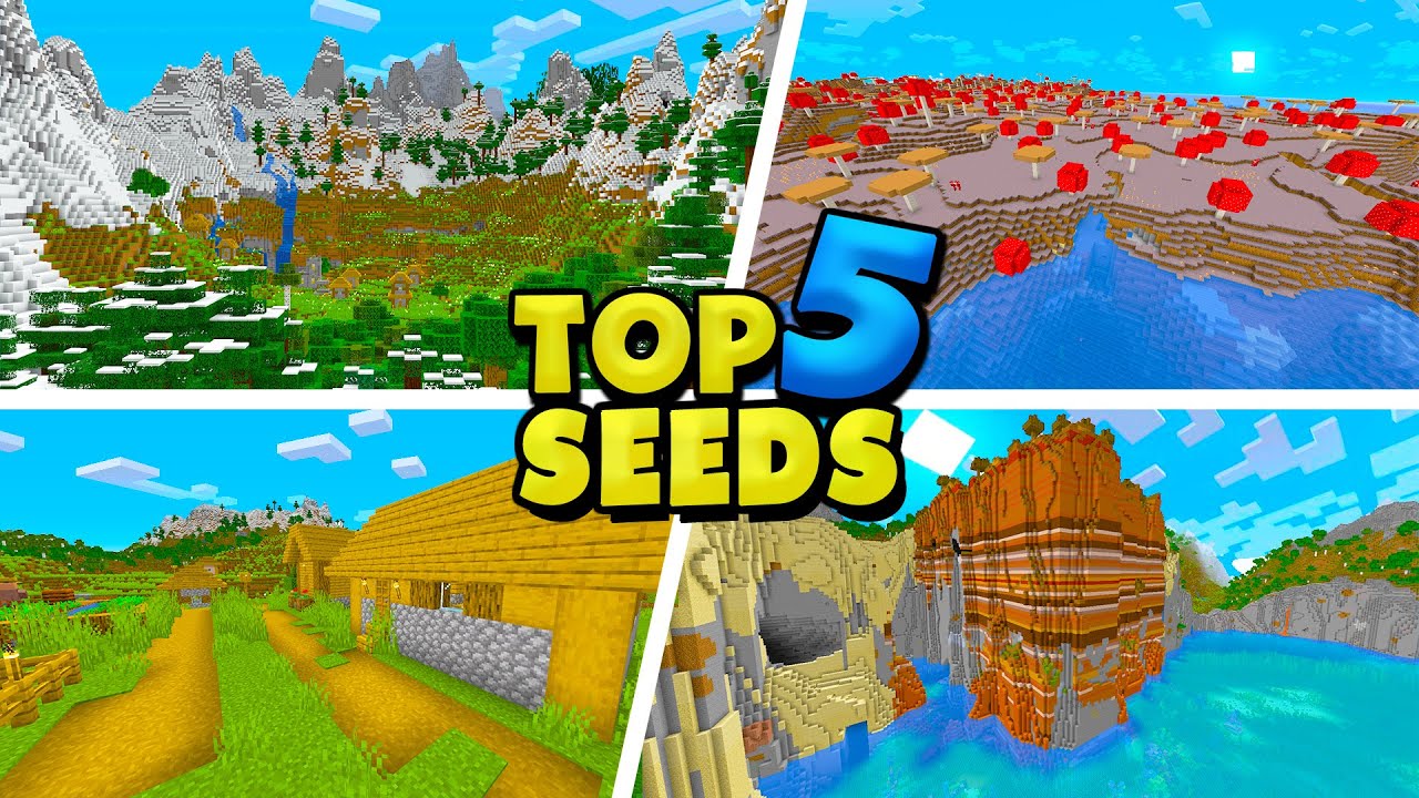 Top 5 AWESOME SEEDS for Minecraft 1.18.2! (Best Minecraft 1.18.2 Seeds)