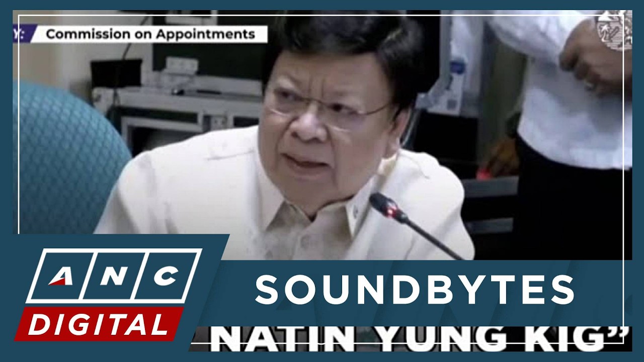 Lacson: Marcoleta's 'Give up Kalayaan Islands' remarks very clear, not spliced | ANC
