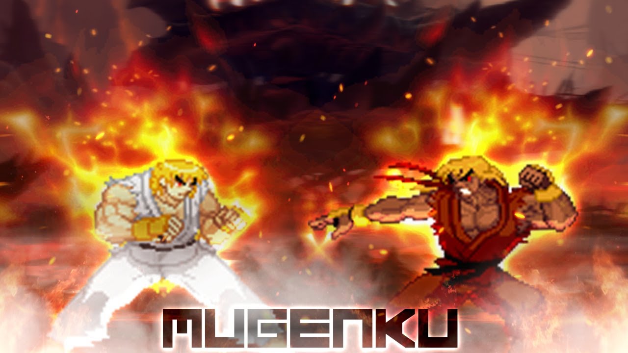 Epic Comeback! Shin Ken vs Reu Evil Ken. Ken-Verse! Street Fighter MUGEN Multiverse