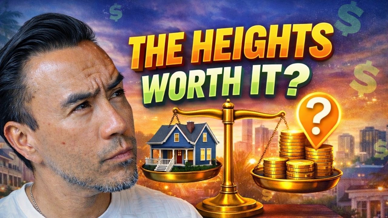 Is Houston Heights Actually Worth the Price? (Honest Tour with Tito 🐕)