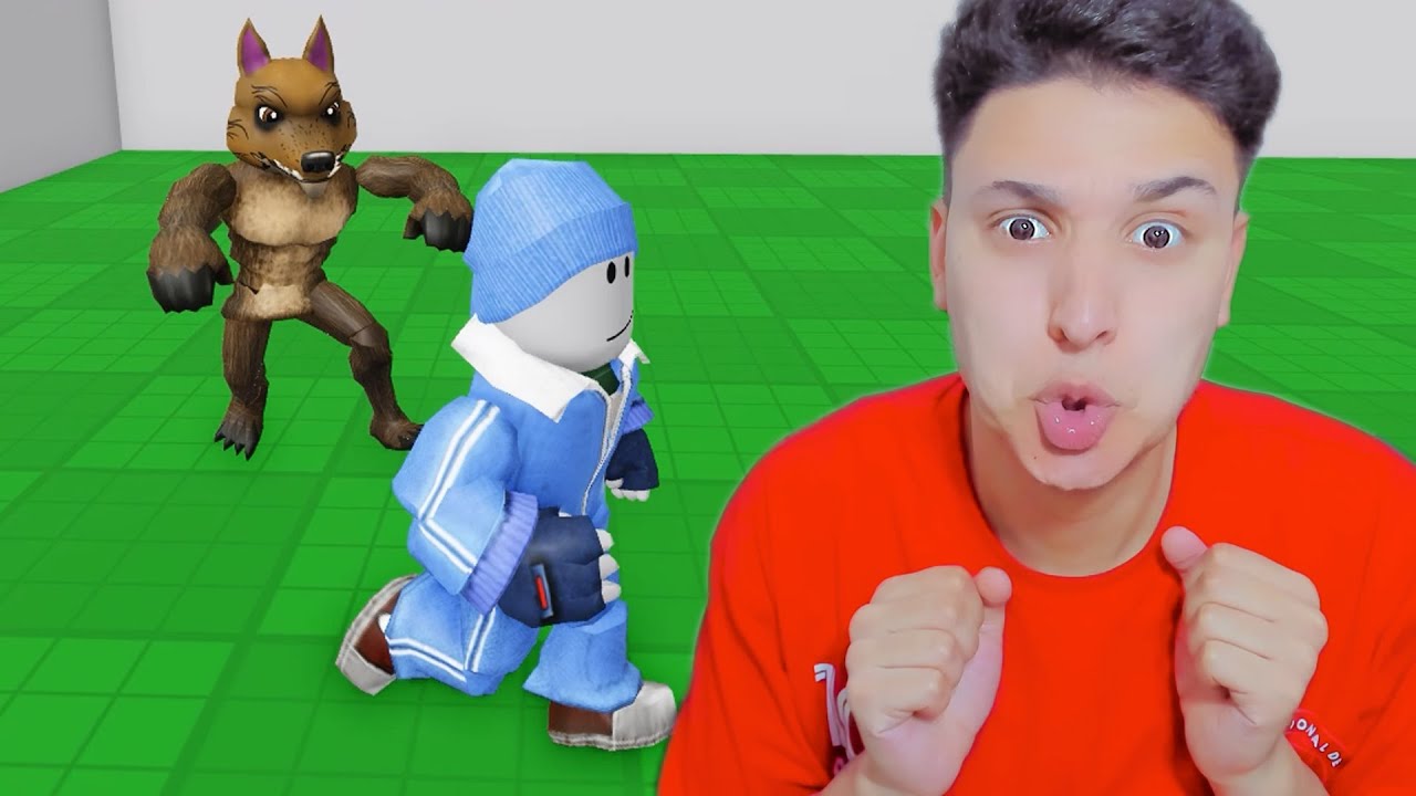 بناء بيت للهروب من الوحوش 😂