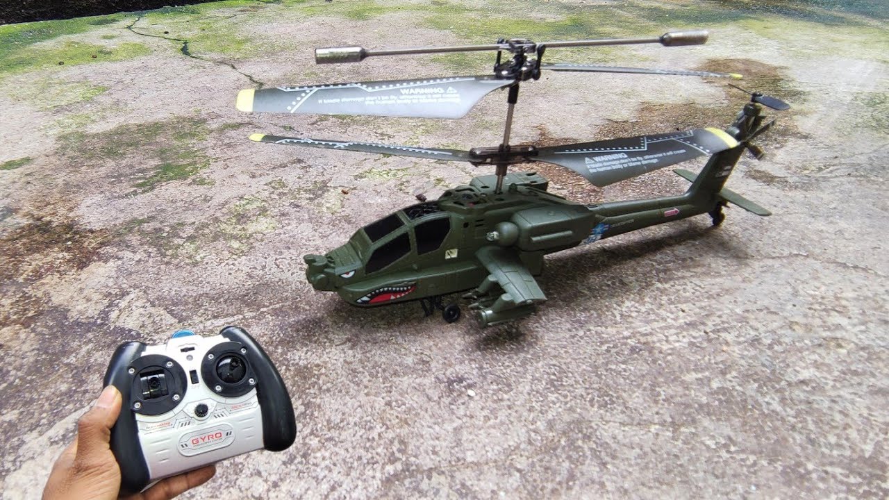 Unboxing & fly RC Heli Syma s109G