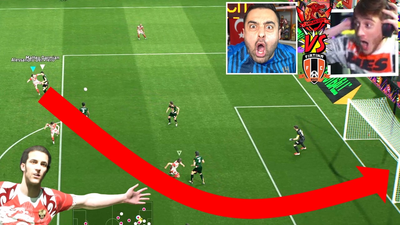 ŞİKE VAR +3 KIRMIZI 😱 DEL PİERO 29 METRE FRİKİK VE BOMBA GOL ! ELPESİCO 26 &Uuml;MİDİ VS EMJAN !