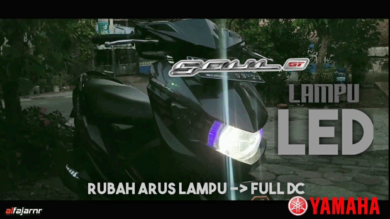 GANTI LAMPU LED MIO SOUL GT