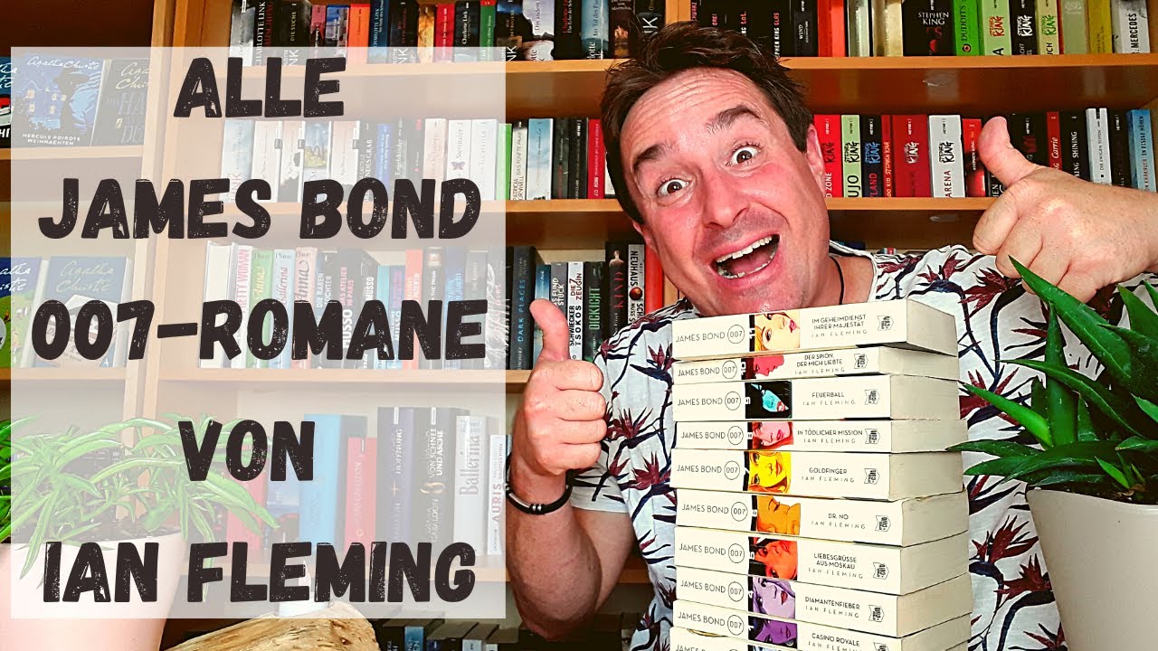Alle JAMES BOND 007 - Romane von IAN FLEMING!