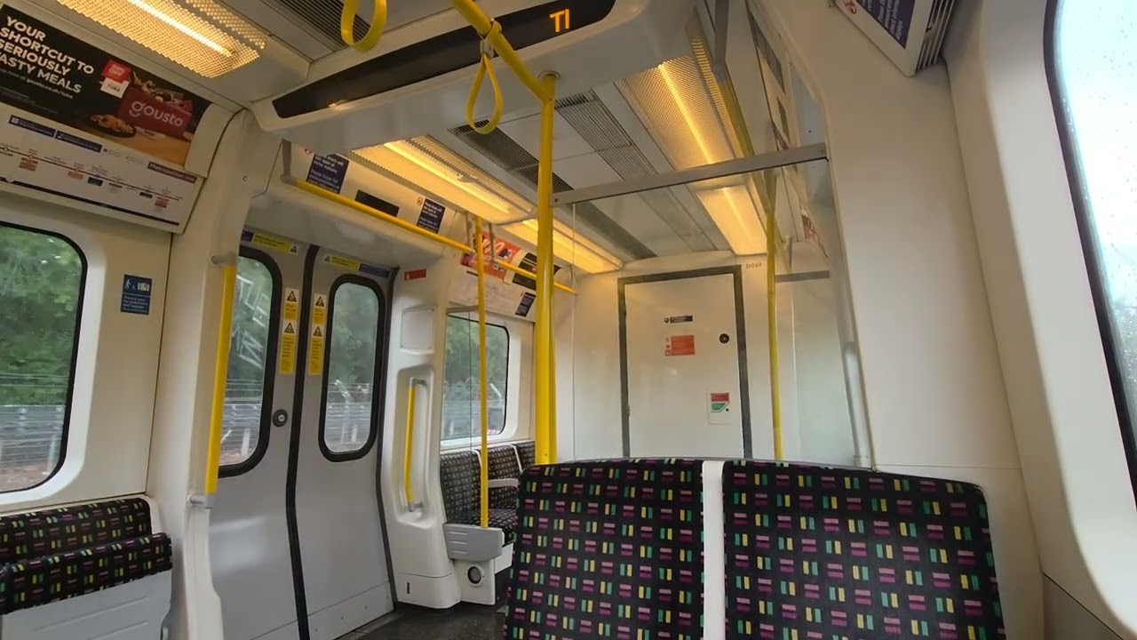 Journey on London Underground S8 Stock, Northwood - Northwood hills