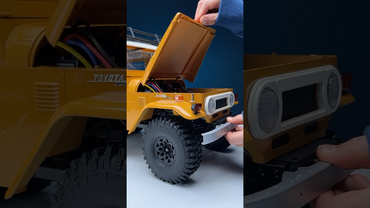 New Toyota FJ40 model by FMS Model #rccar #rcoffroad #rc4wd #toyotafj40 #rc #remotecontrol
