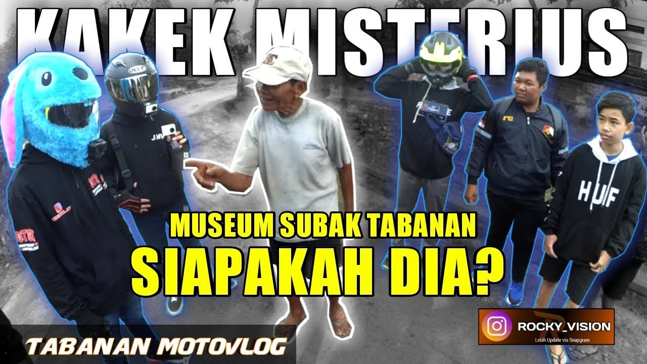 Bertemu Kakek Misterius di Museum Subak Part 1 - Tabanan Motovlog #20