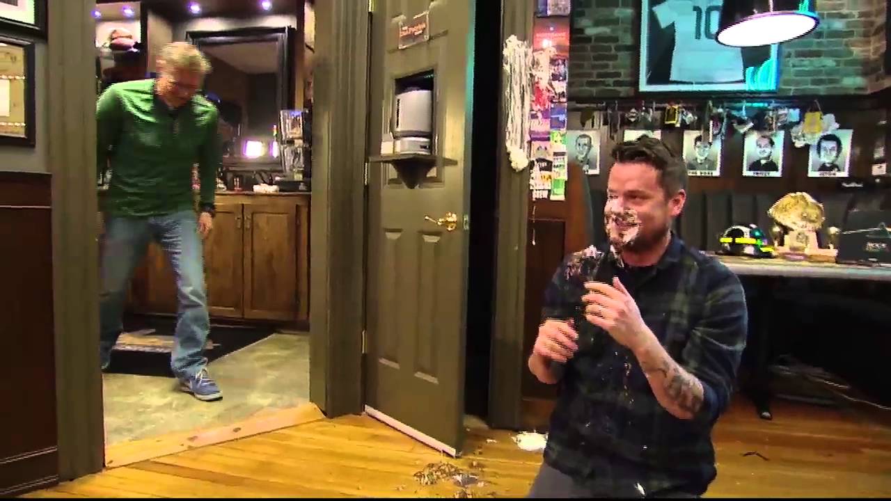 1st Pie to the face for Seton (1/27/16)