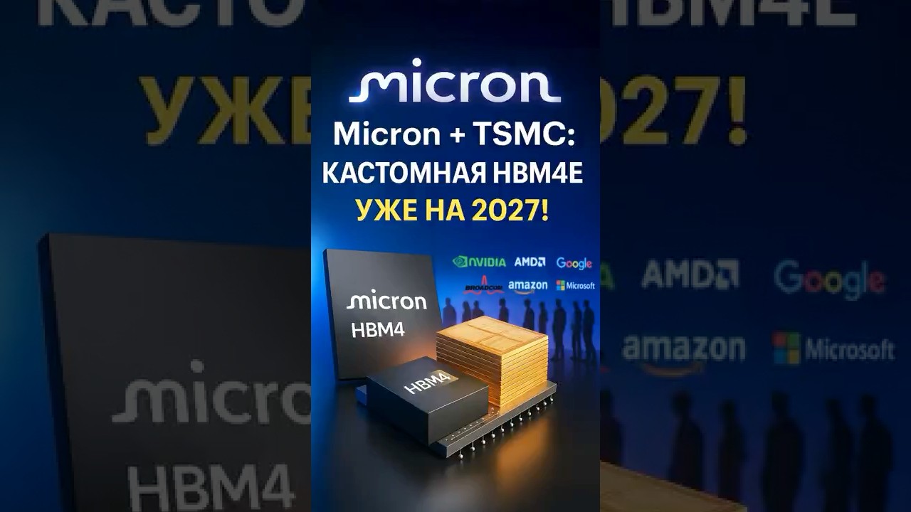 Почему Micron ставит на настраиваемую HBM4E