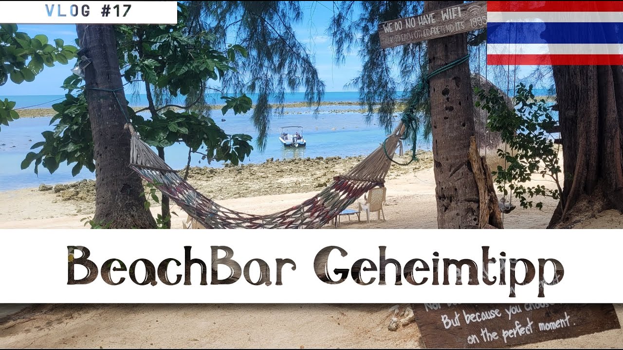 BEST BEACH BAR - Ko SAMUI Geheimtipp | BaoBab Restaurant Lamai & Coral Bar | Thailand VLOG #17