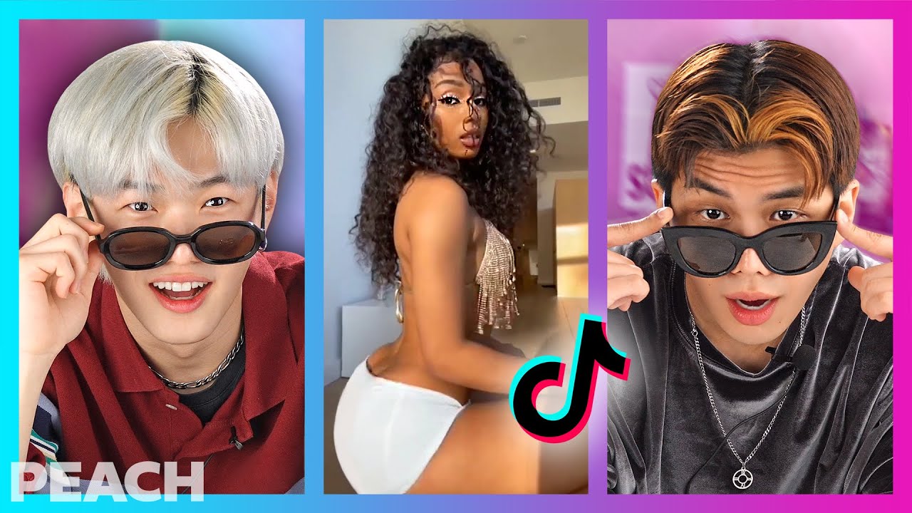 Koreans React To Buss It Challenge TikTok Compilation For The First Time! | Peach Korea