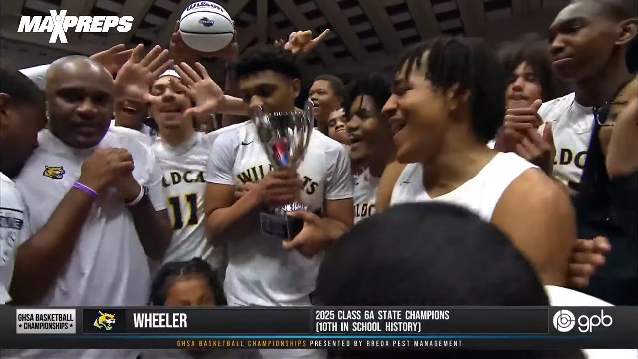 HIGHLIGHTS: No. 9 Wheeler downs Newton to capture Georgia 7A State Title 🏀