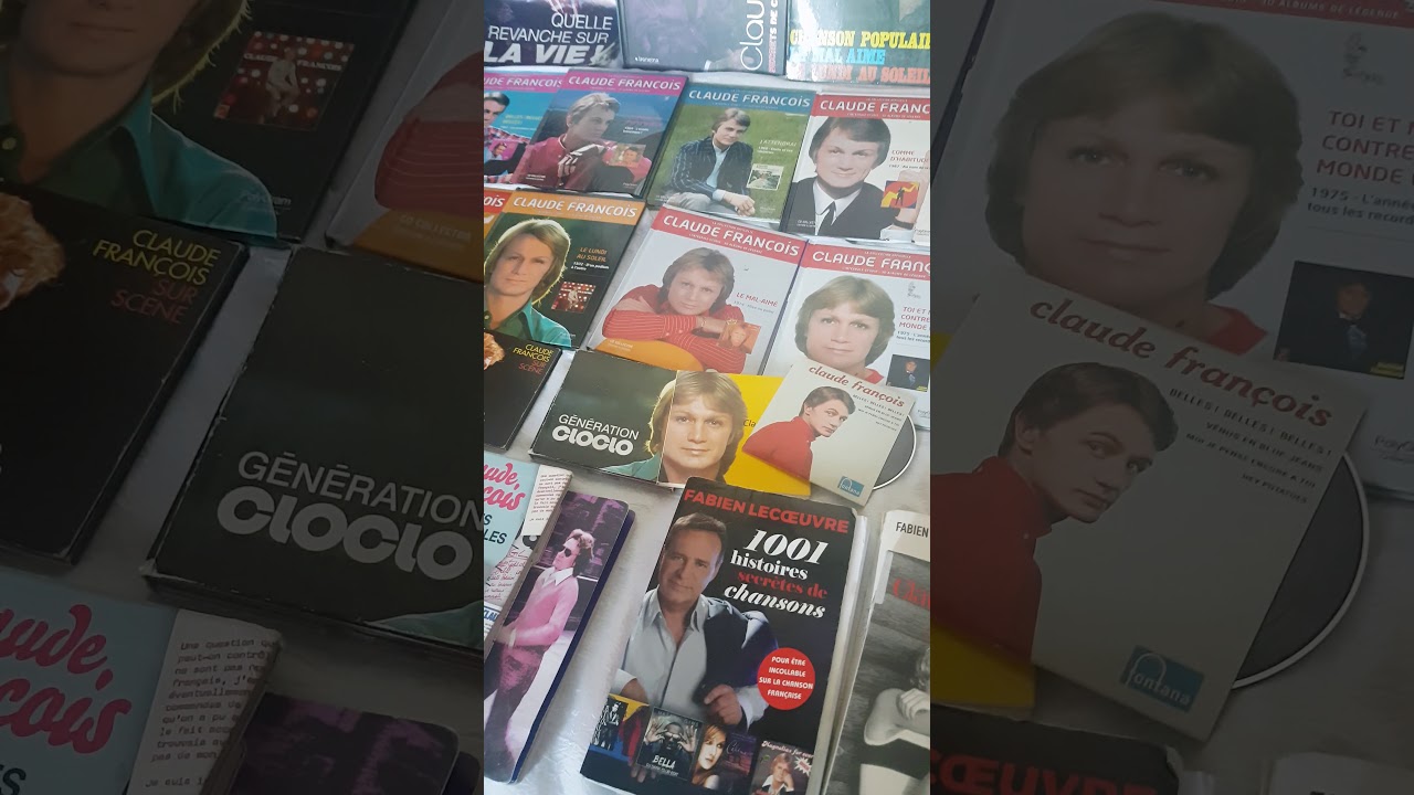 Ma collection sur Claude François (spécial 11 mars). Pour les fans de Claude François.