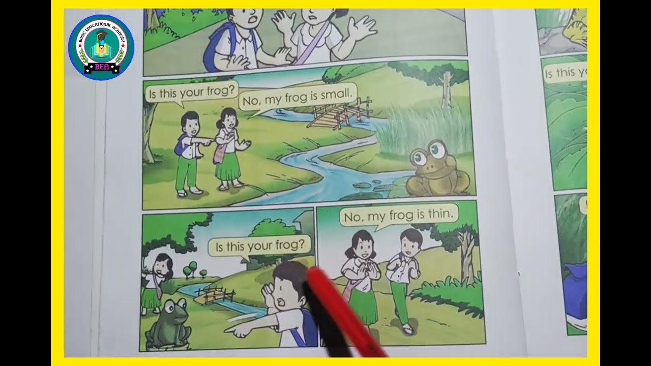 Grade-2 English, Lesson-6 Myanmar New Curriculum. 