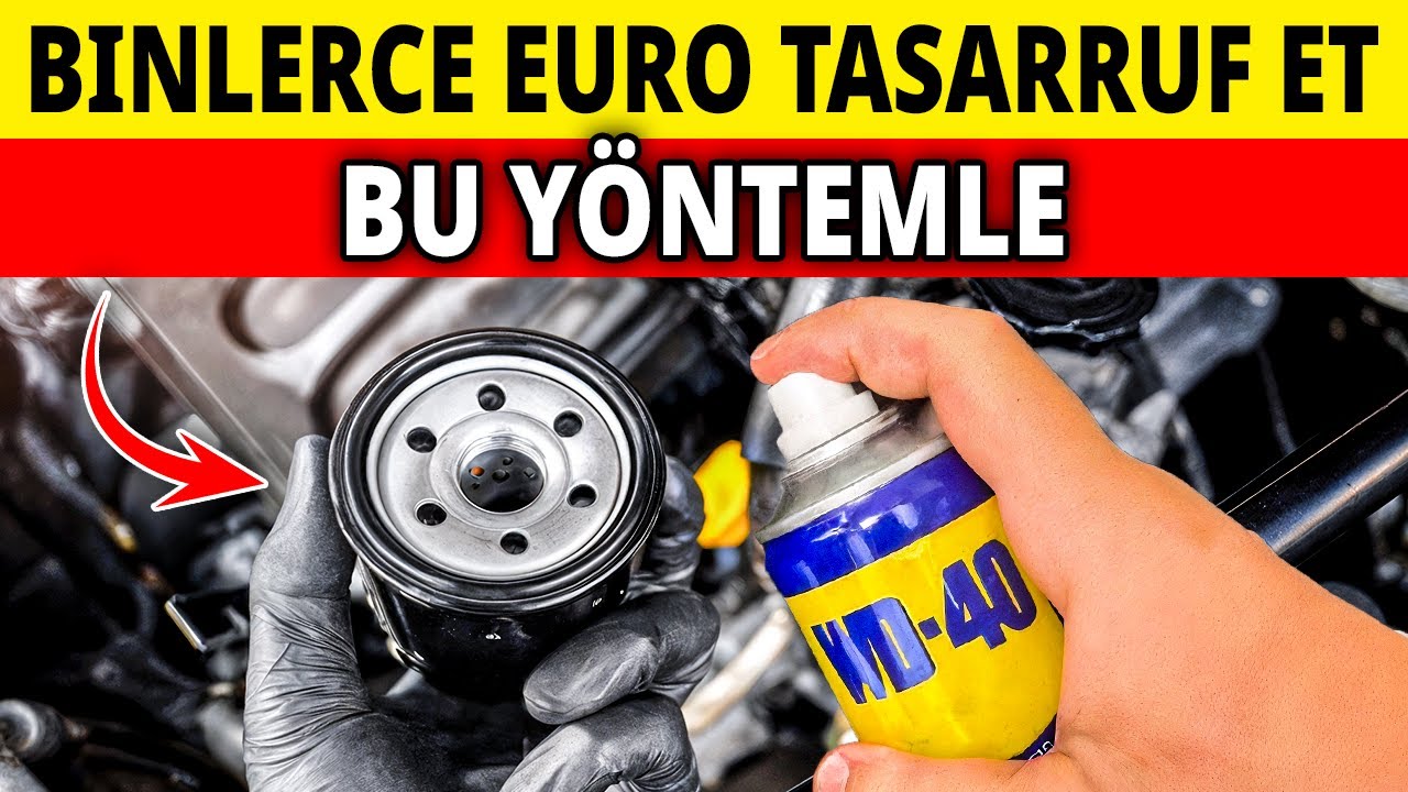16 WD-40 SIRRI: TAMİRCİLERİN BİLMENİZİ İSTEMEDİĞİ ŞEYLER...