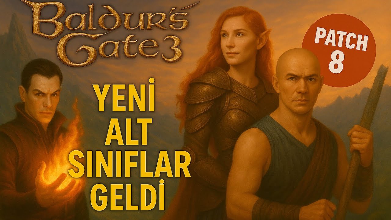 Baldur's Gate 3 Patch 8 ile Gelen Yeni Alt Sınıflar! | Hangi Sınıfı Seçmelisin?
