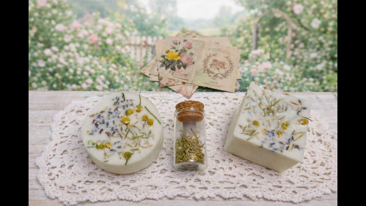 手作時光｜花草系香氛蠟燭｜大豆蠟・融蠟燈專用 | Handmade Botanical Scented Candle