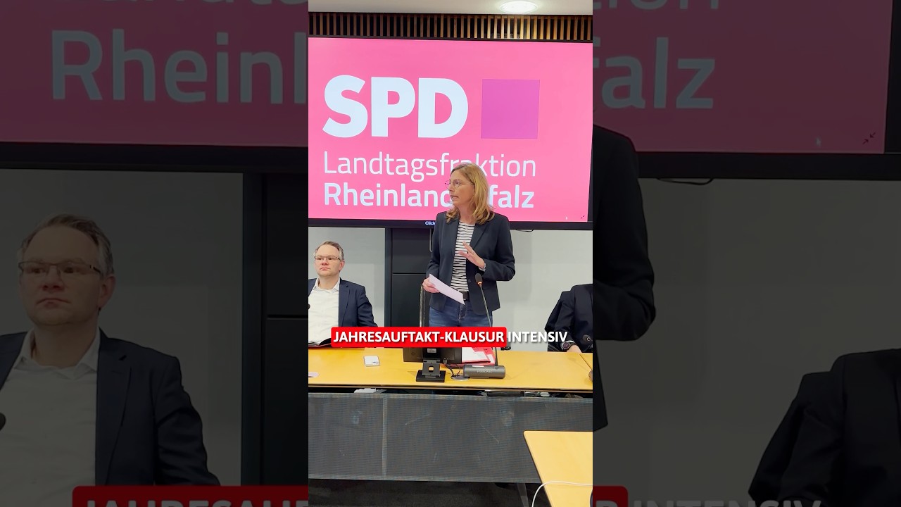 Vitale #Wirtschaft, sichere #Arbeitspl&auml;tze - Jahresauftaktklausur #SPD -Fraktion #RLP
