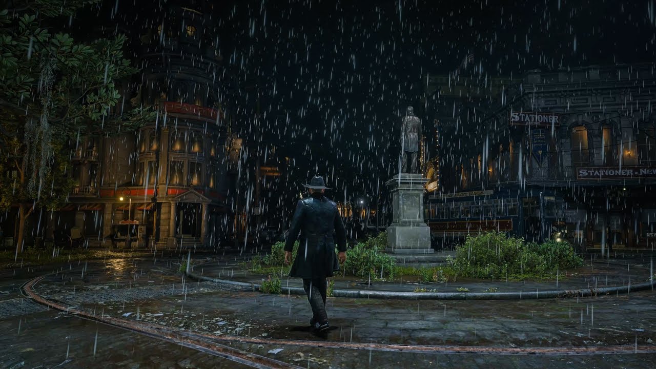Walking Through Saint Denis in Heavy Rain & Thunderstorm 🌧️ | Arthur Morgan | RDR2 ASMR