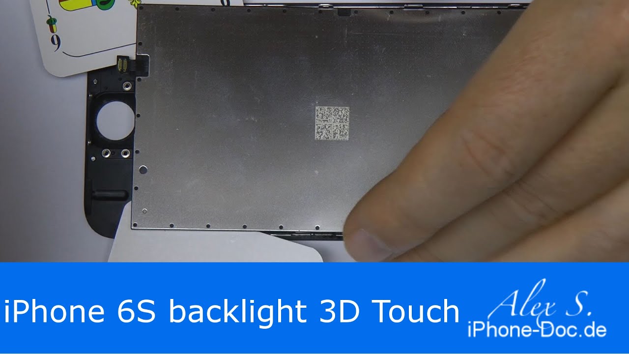 iphone 6S Backlight 3D Touch repair Change Display Backlight
