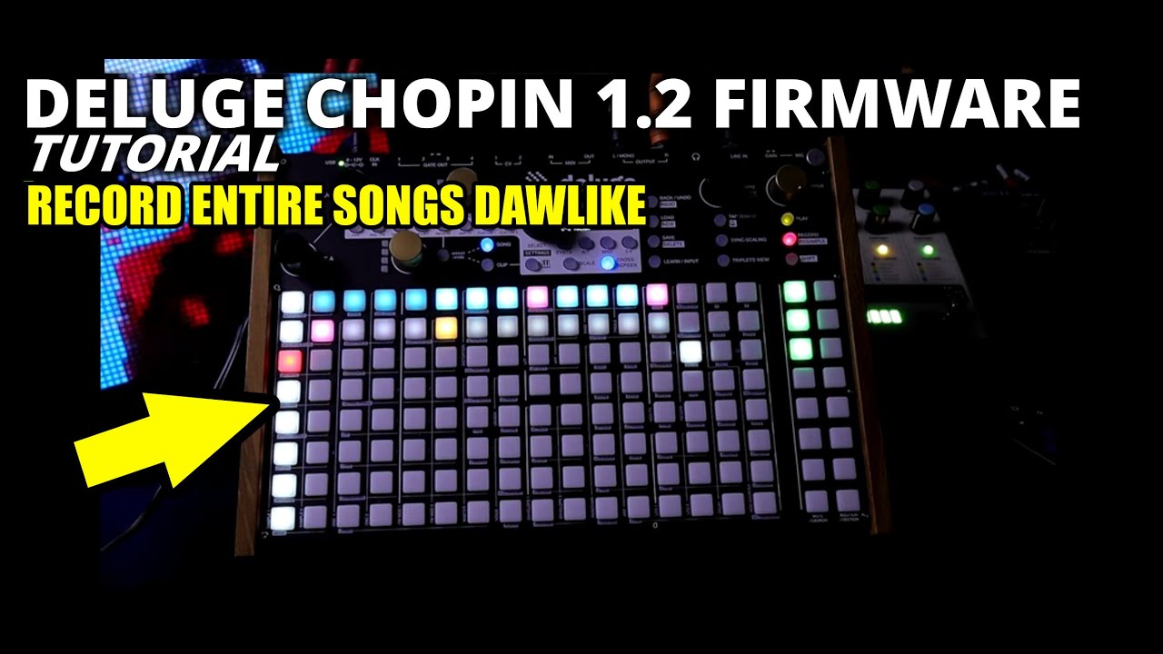 Record Entire Songs Dawlike Audio Deluge Is Modern Songwriter Box //1.2 Firmware Deluge Tutorial