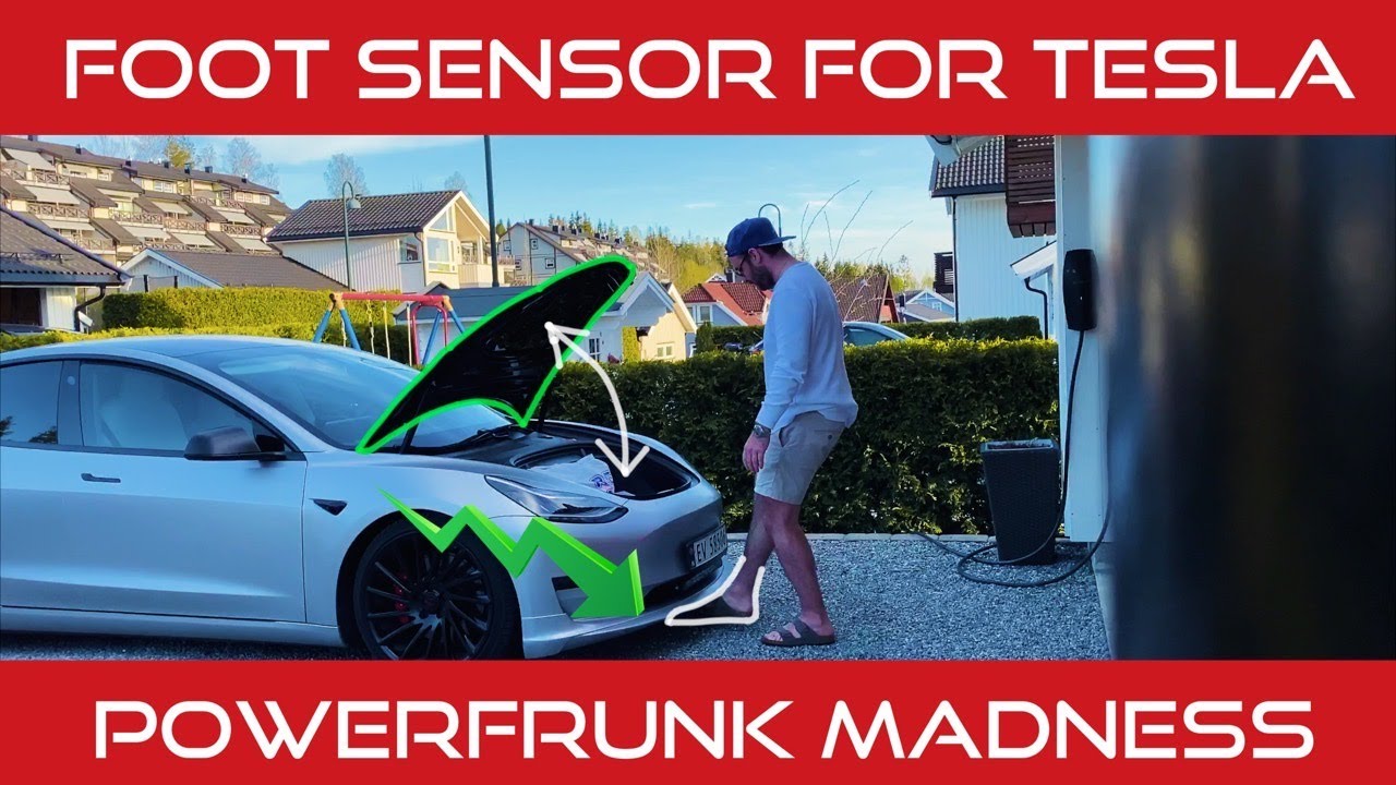 THIS IS SO AWESOME - INSTALLING FRUNK FOOT SENSOR TESLA MODEL 3
