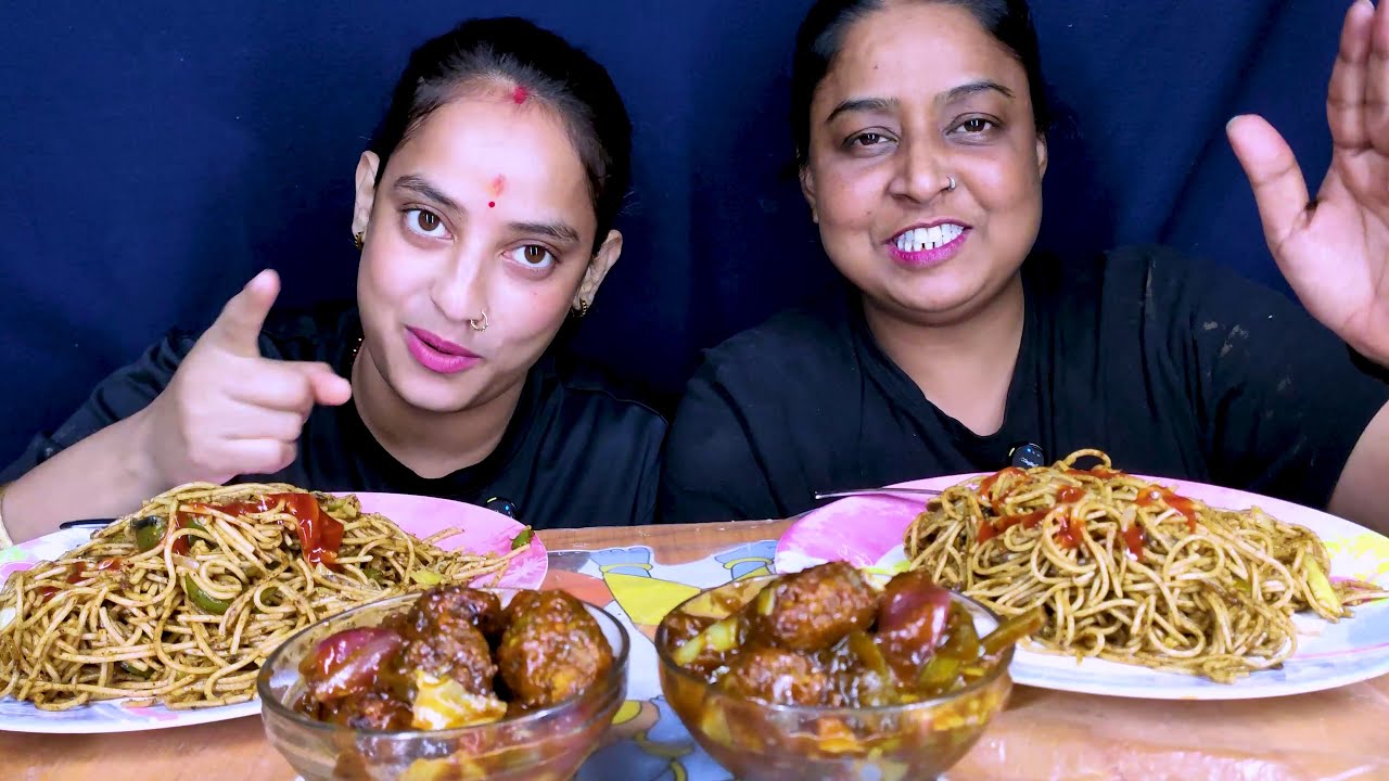 Street Style Veg Manchurian With Chowmein | Spicy Chinese Combo Recipe | Chatori Jodi