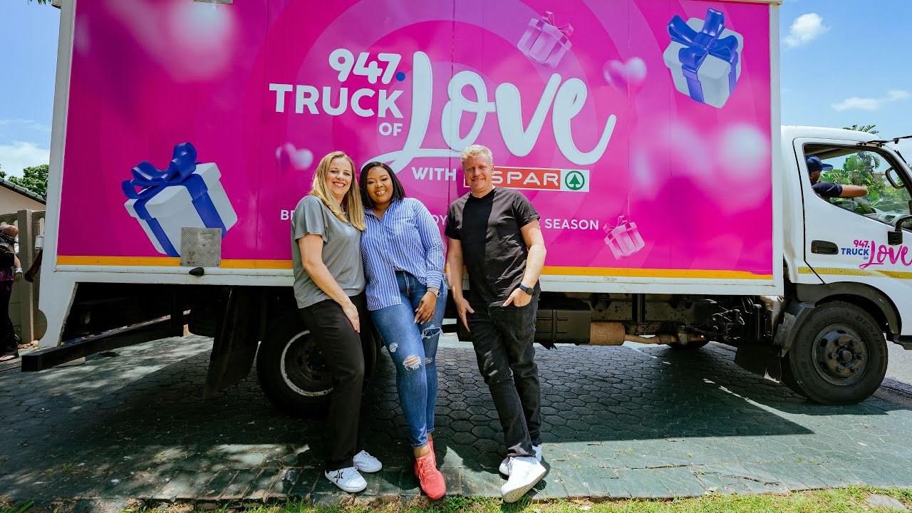 947 Truck of Love with SPAR spread some love with Anele and the Club | Lighthouse Baby Shelter