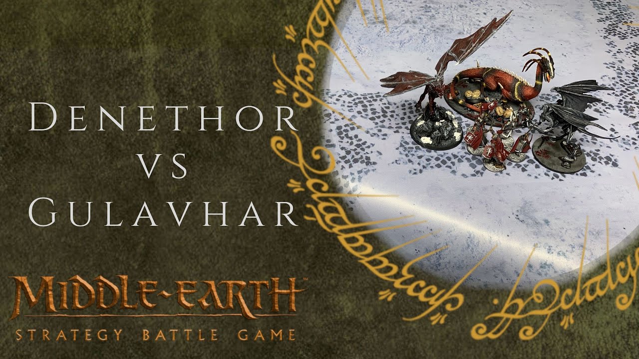 Battle-Report - Denethor (Gondor) vs Gulhavar (Angmar/Moria) - MESBG