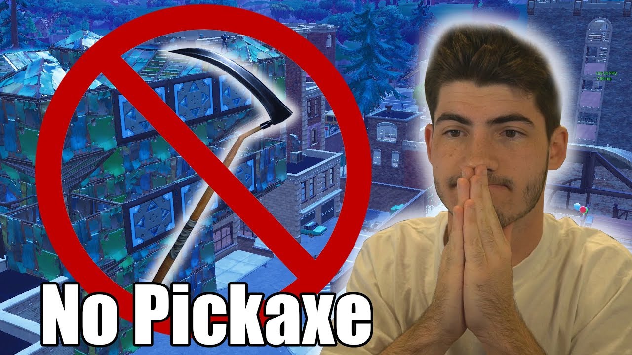 Fortnite Win Without Using The Pickaxe...