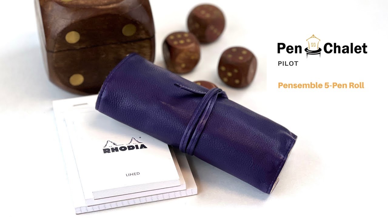 Pilot Pensemble 5 Pen Roll Unboxing: Pilot's New Pen Cases and Pen Wraps!