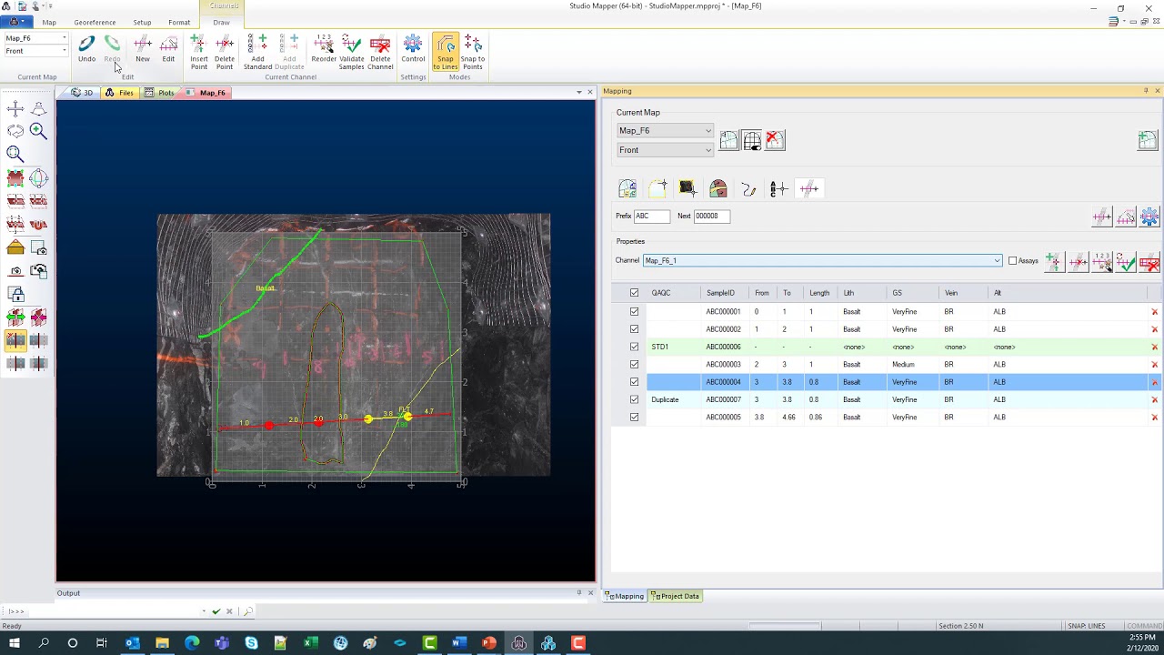 Studio Mapper: Geological Face Mapping