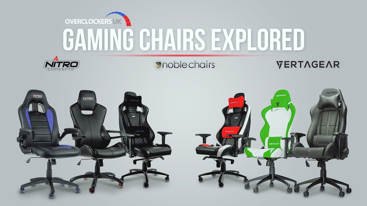 Gaming Chairs Explored - What's right for you?