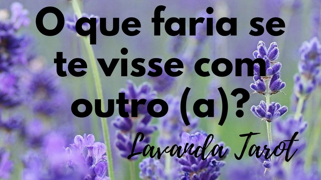 #tarot O que faria se te visse com outro (a)?