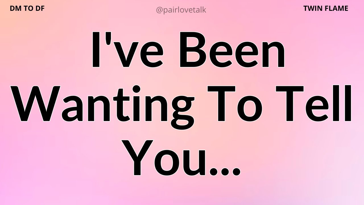 DM 💌 Я так хотела тебе сказать... 🤔😐🥰 DM TO DF 🖤 Божественная Мужская Энергия