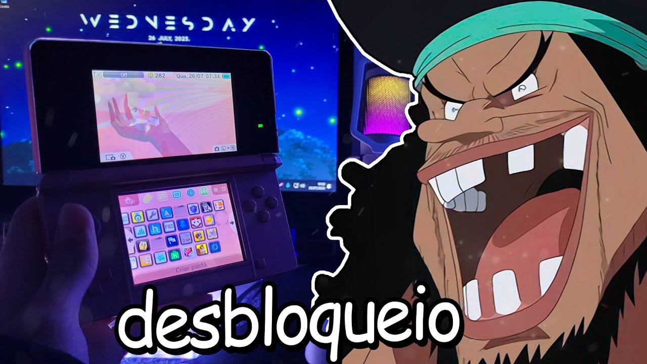 O desbloqueio do Nintendo 3DS!