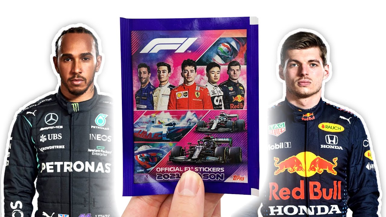 LEWIS HAMILTON vs MAX VERSTAPPEN - TOPPS F1 2021 STICKERS *PREDICTOR*! (Pack Opening!)
