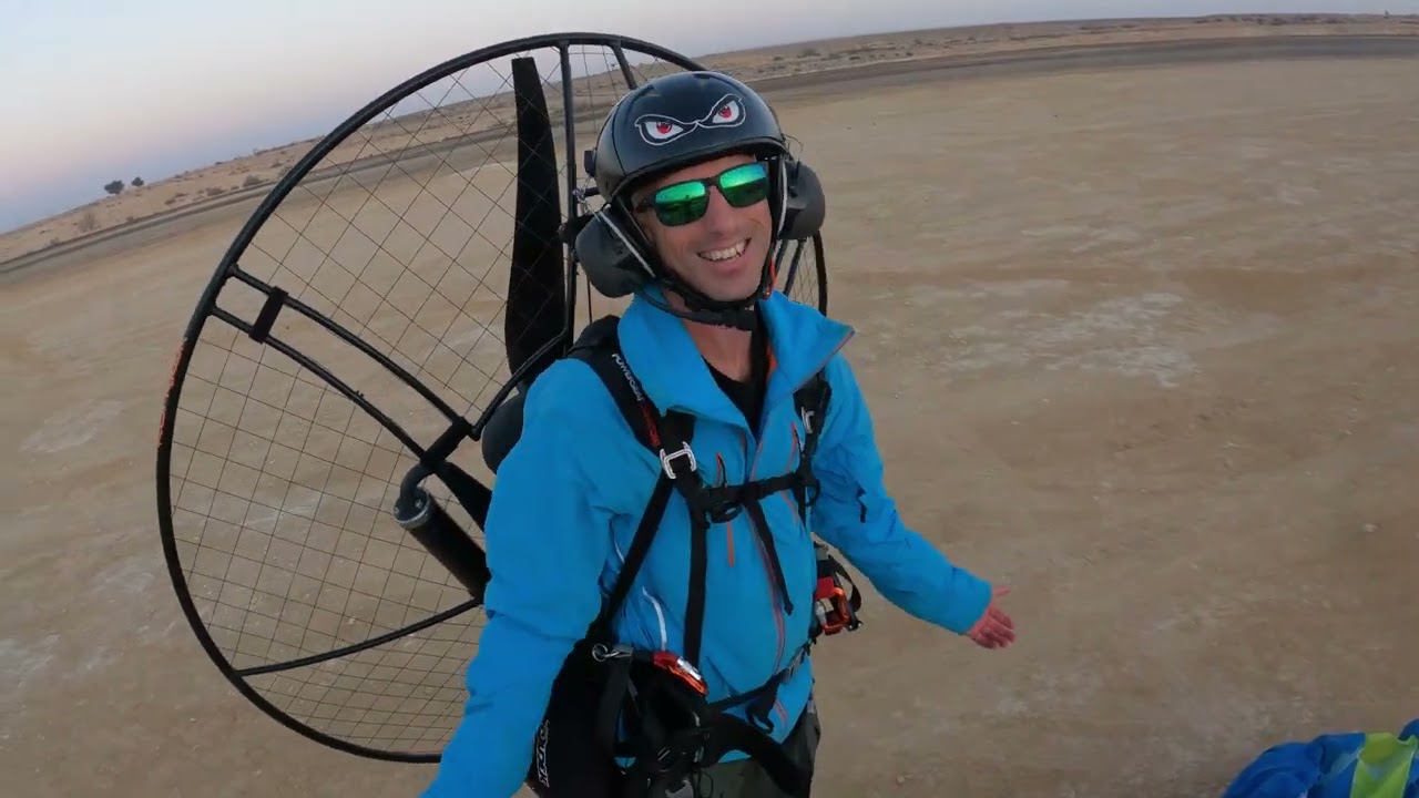 Mitspe Ramon 10/2025 Paramotor 4K