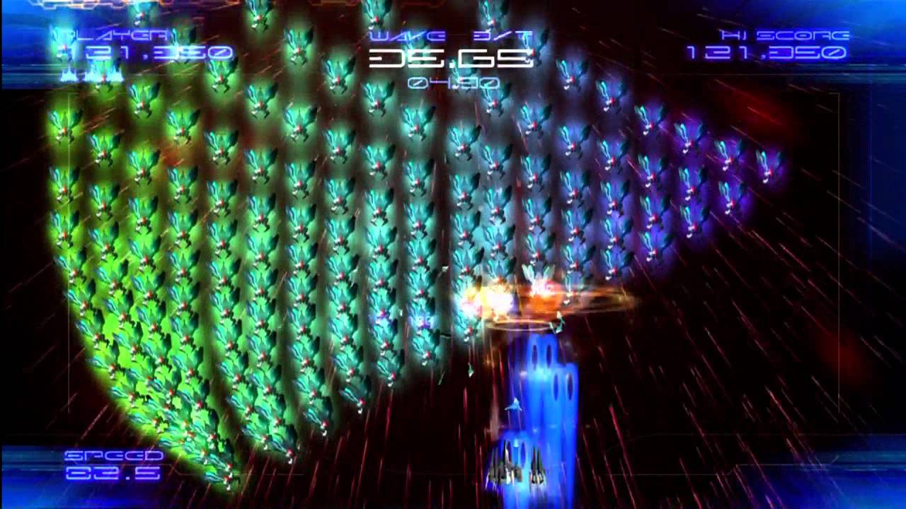 Galaga Legions DX Gameplay Footage Video Game Saga Bonus Round
