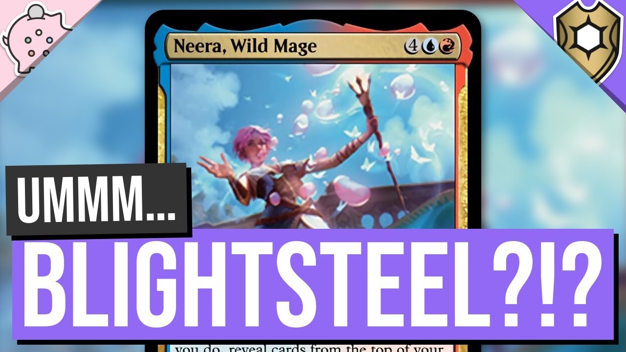 Ummm...Blightsteel Colossus?!? | Neera, Wild Mage | Commander Legends Baldur's Gate Spoiler | MTG